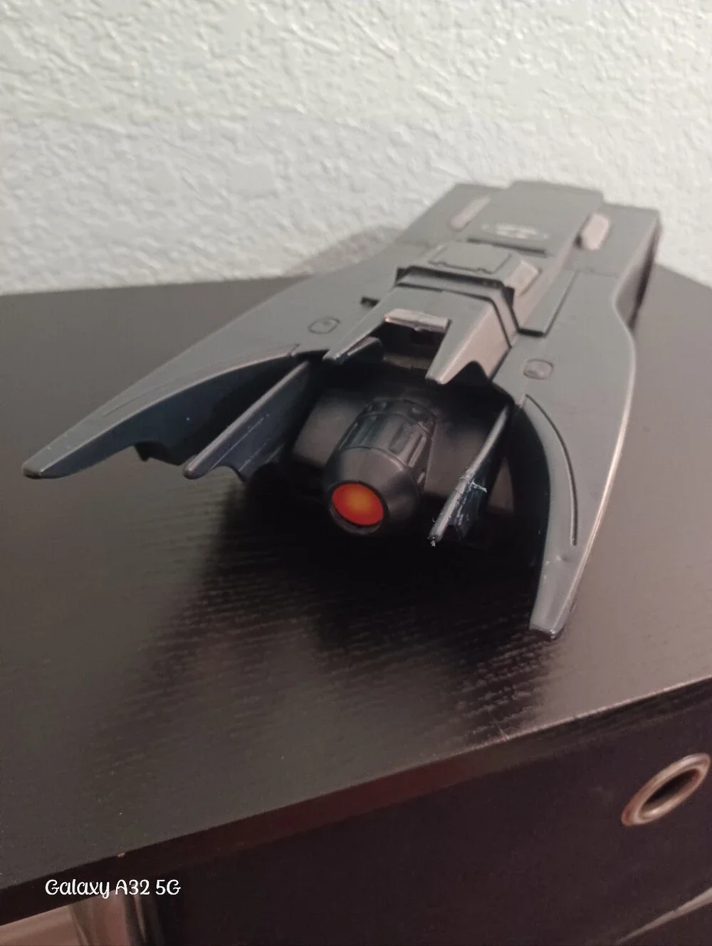 Vintage 1993 Kenner Batman Batmobile/Jet Vehicle Gray/Black Plastic